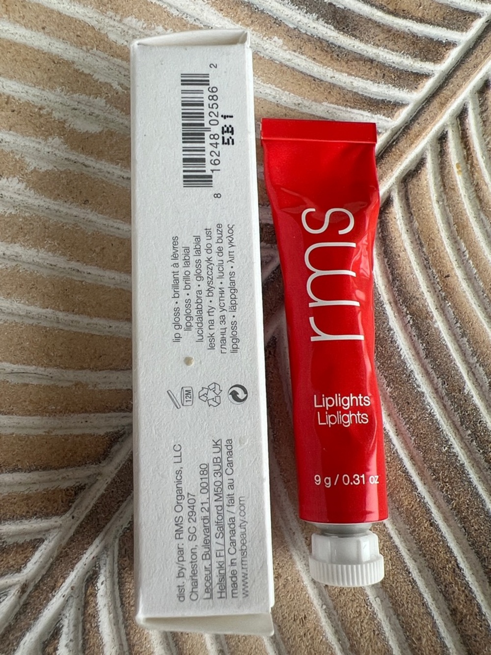rms beauty Liplights Lip Gloss Tube Shade Babette - Picture 3 of 5